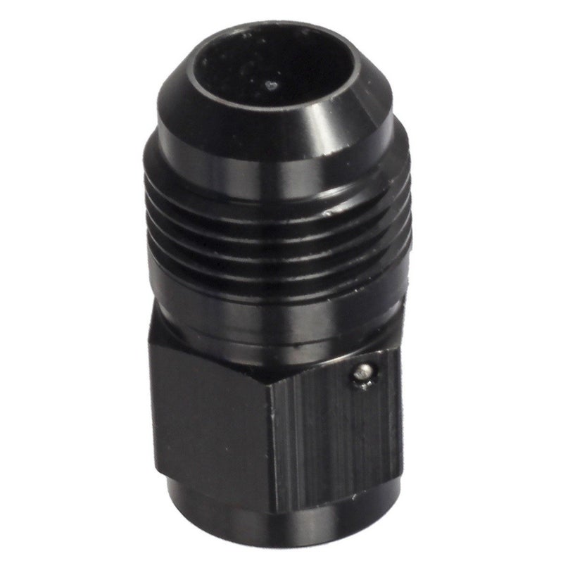 Vincos 6AN Female to 8AN Male Swivel Expander Car Fuel Oil Hose End Fitting Adapters Females 6AN to Male-8AN Flare Thread Hose Expander,Black - Image 1